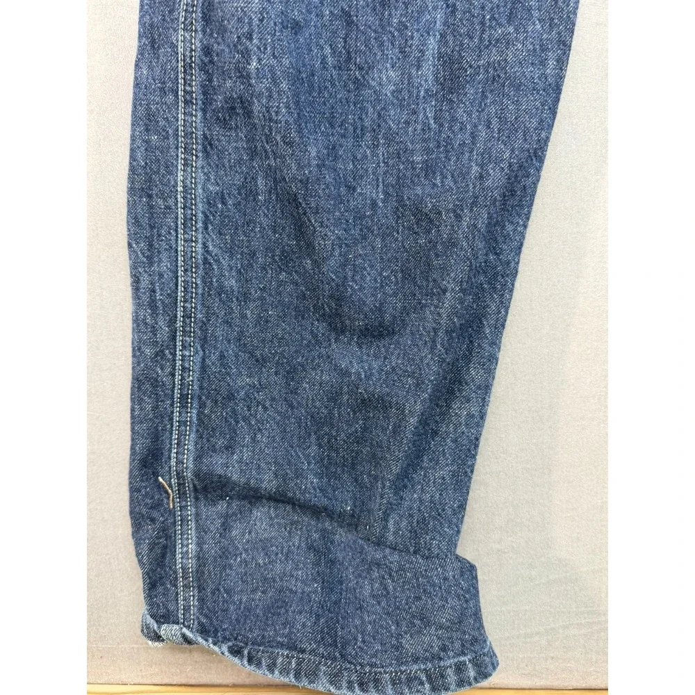 Vintage Y2K 90s Polo Jeans Workwear Ralph Lauren Denim Coveralls Women Size Smal - Picture 5 of 16